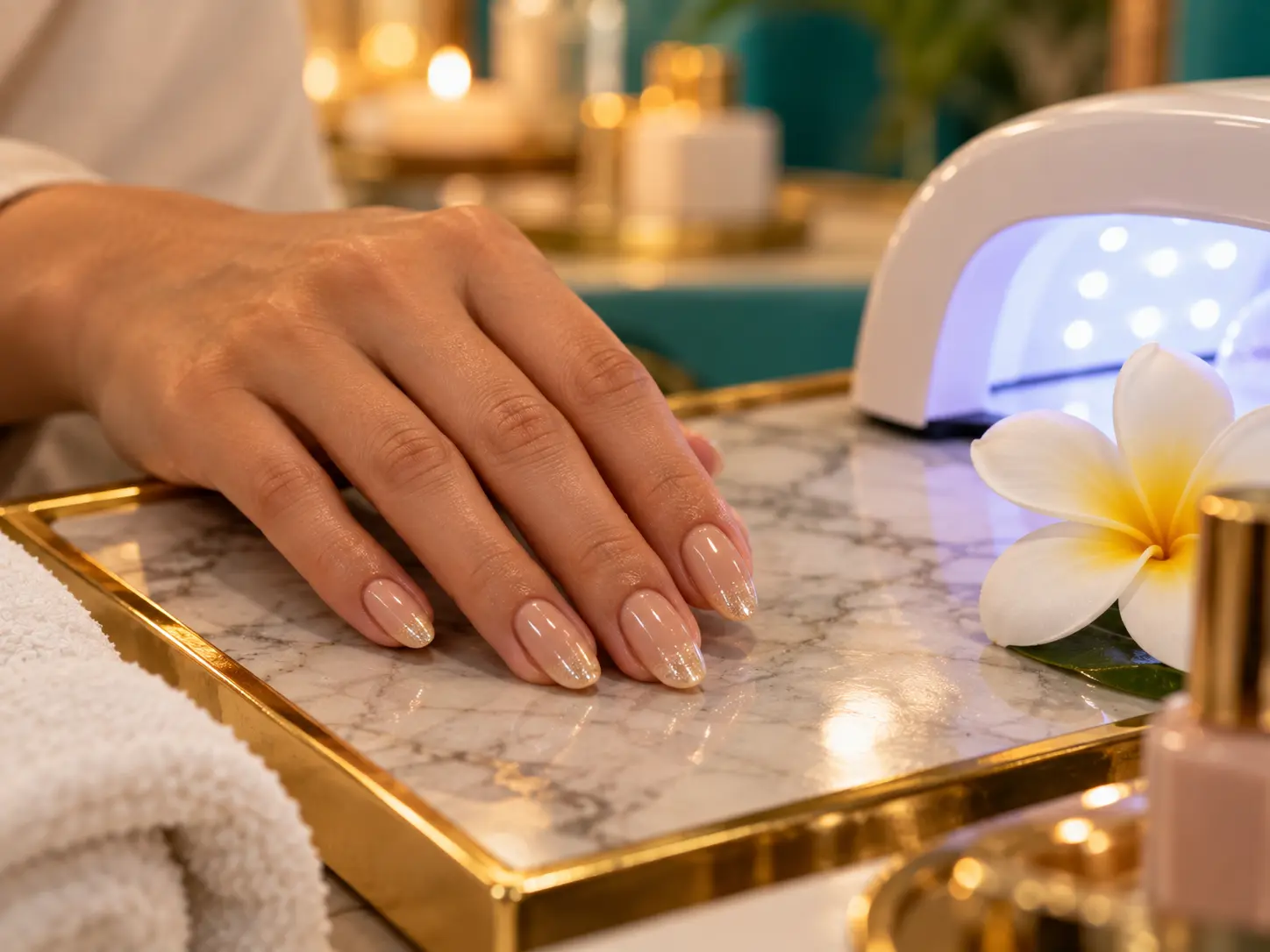 Gel Manicure — Nails & Spa in Aruba